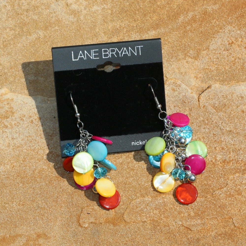 Chunky Multi Boho Ethnic Bracelet & Earring Set - Picture 3 of 4